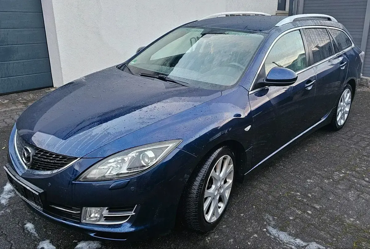 Gebraucht Mazda 6 Inclusive 170 PS (125 kW) 2008 Blau Kombi