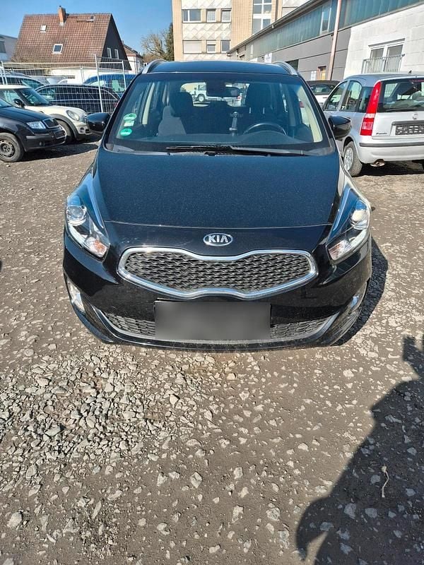 Gebraucht Kia Carens 135 PS (99 kW) 2016 Schwarz Van / Kleinbus