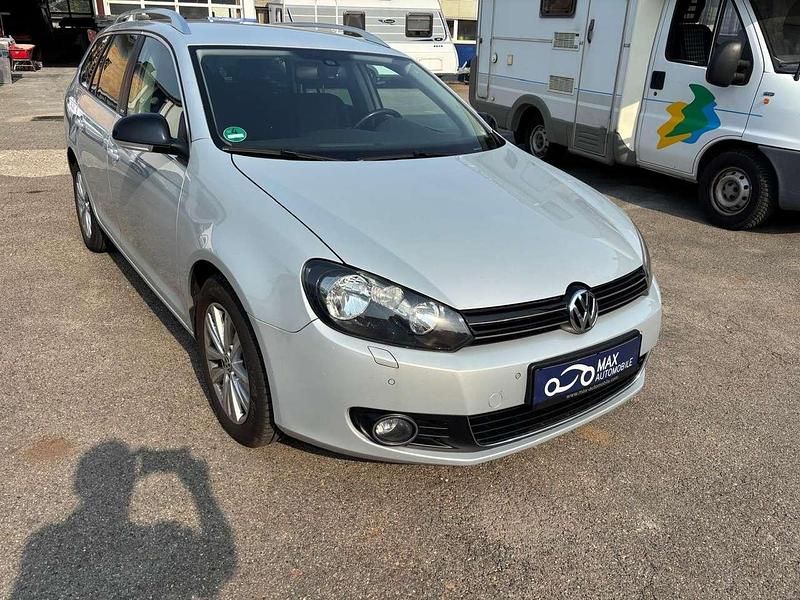 Frostsilber metallic Gebraucht 2012 VW Golf VII Style Kombi | 7.200 € (Fairer Preis) - Bild 1/4