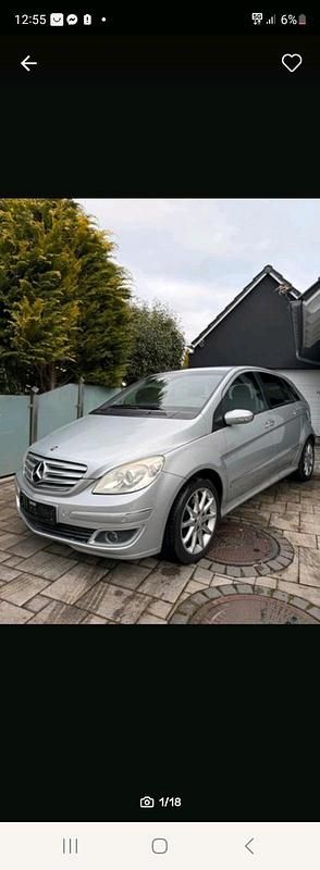 Gebraucht Mercedes B200 109 PS (80 kW) 2005 Silber Van / Kleinbus