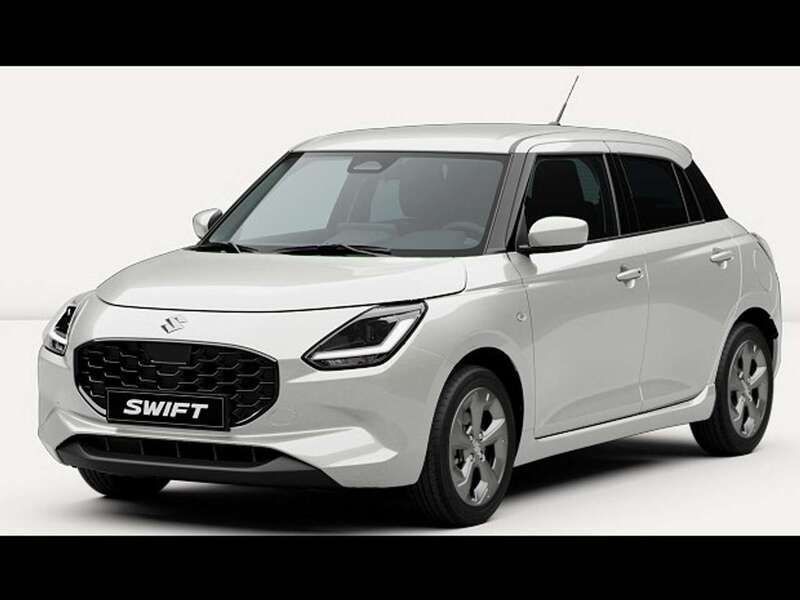 Pure white pearl metallic Neu 2024 Suzuki Swift Comfort Kleinwagen | 17.890 € - Bild 1/1