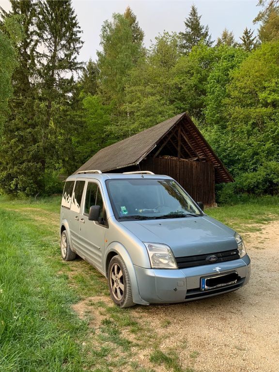 Blau Gebraucht 2007 Ford Tourneo Connect Van / Kleinbus | 5.500 € - Bild 1/4