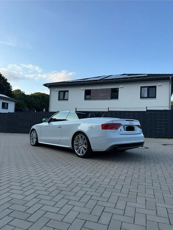 Gebraucht Audi A5 Cabriolet S-Line 245 PS (180 kW) 2012 Weiß Cabrio
