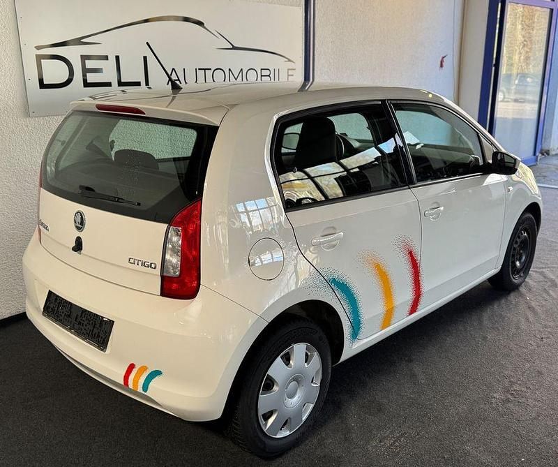 Gebraucht Skoda Citigo Elegance 60 PS (44 kW) 2014 Weiß Kleinwagen
