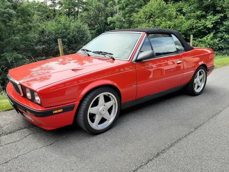 Rot Gebraucht 1992 Maserati Biturbo Cabrio | 29.550 € - Bild 1/3