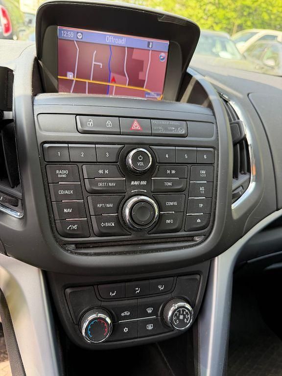 Gebraucht Opel Zafira Tourer Edition 165 PS (121 kW) 2012 Schwarz Van / Kleinbus