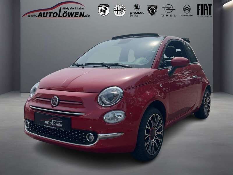 Passione rot (rot) Gebraucht 2024 Fiat 500 Red Cabrio | 14.980 € (Fairer Preis) - Bild 1/4