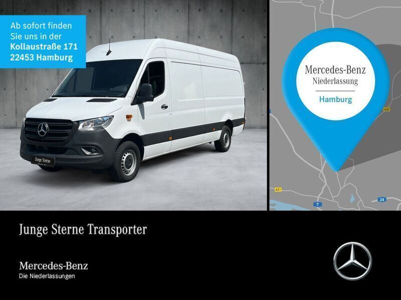 Weiß Gebraucht 2023 Mercedes Sprinter Van | 40.448 € (Fairer Preis) - Bild 1/4