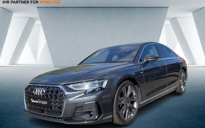 Grau Gebraucht 2022 Audi A8 Ambiente Limousine | 79.730 € (Teuer) - Bild 1/4