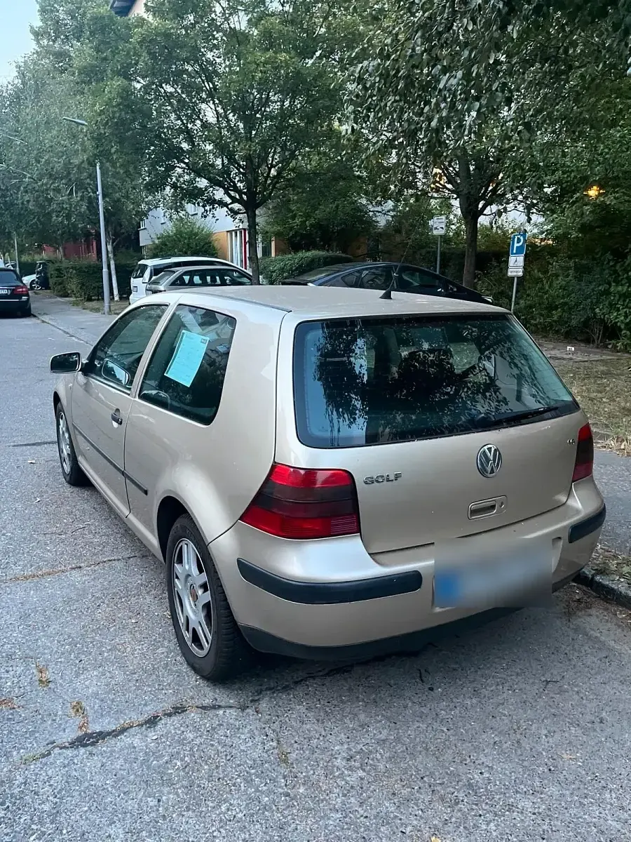 Gebraucht VW Golf 100 PS (73 kW) 2000 Gold Coupé