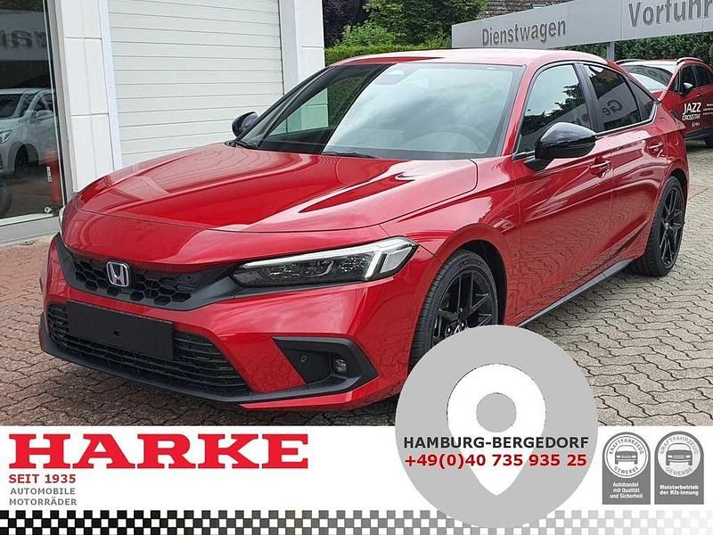 Rot Neu 2025 Honda Civic Hybrid Limousine | 36.490 € (Fairer Preis) - Bild 1/4