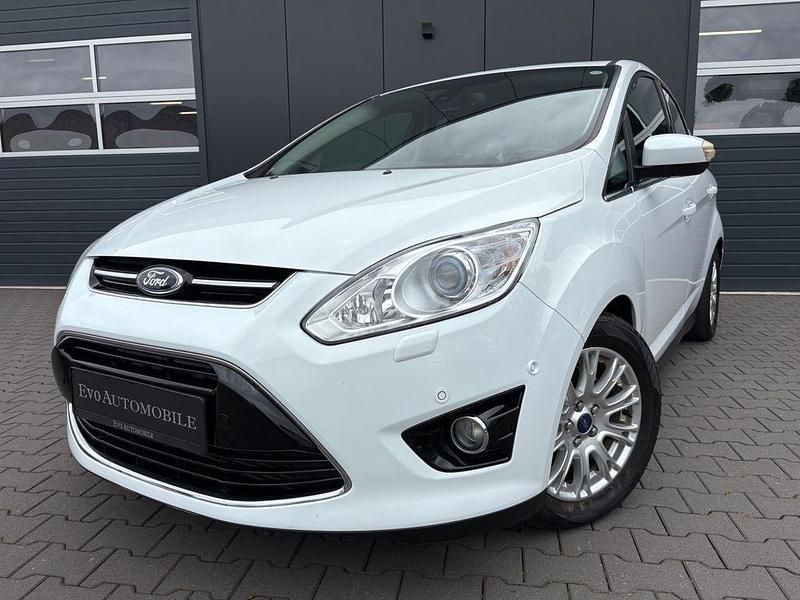 Weiß Gebraucht 2012 Ford C-MAX Titanium Van / Kleinbus | 6.800 € (Fairer Preis) - Bild 1/4