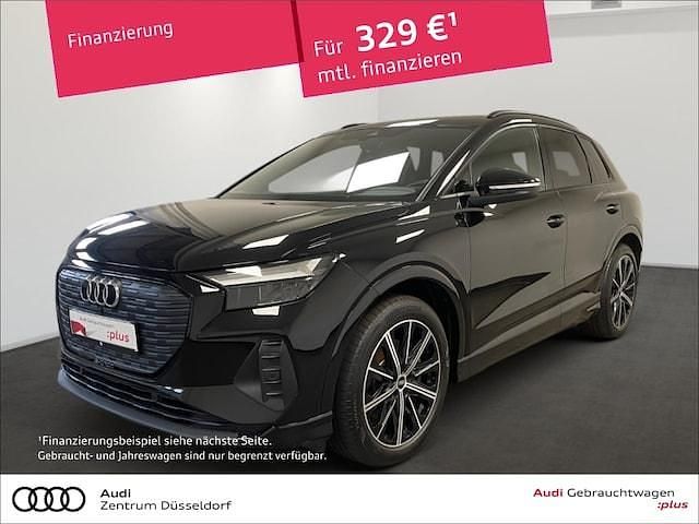 Mythosschwarz metallic Gebraucht 2022 Audi Q4 e-tron S-Line SUV | 29.900 € (Guter Preis) - Bild 1/3