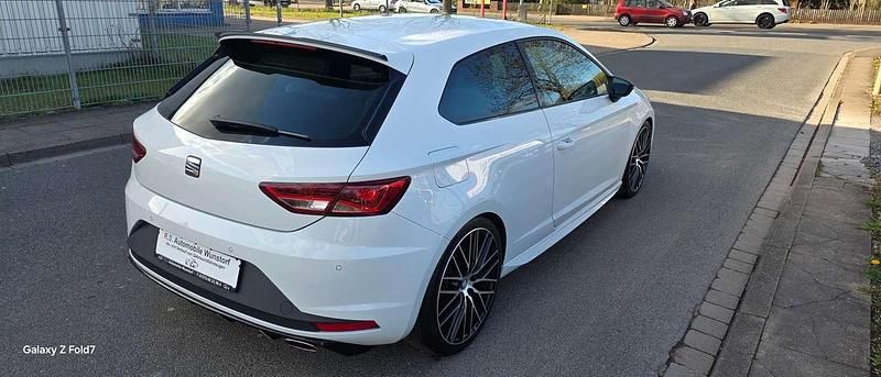 Second-hand Seat Leon Cupra 290 290 CP (213 kW) 2016 Alb Coupe