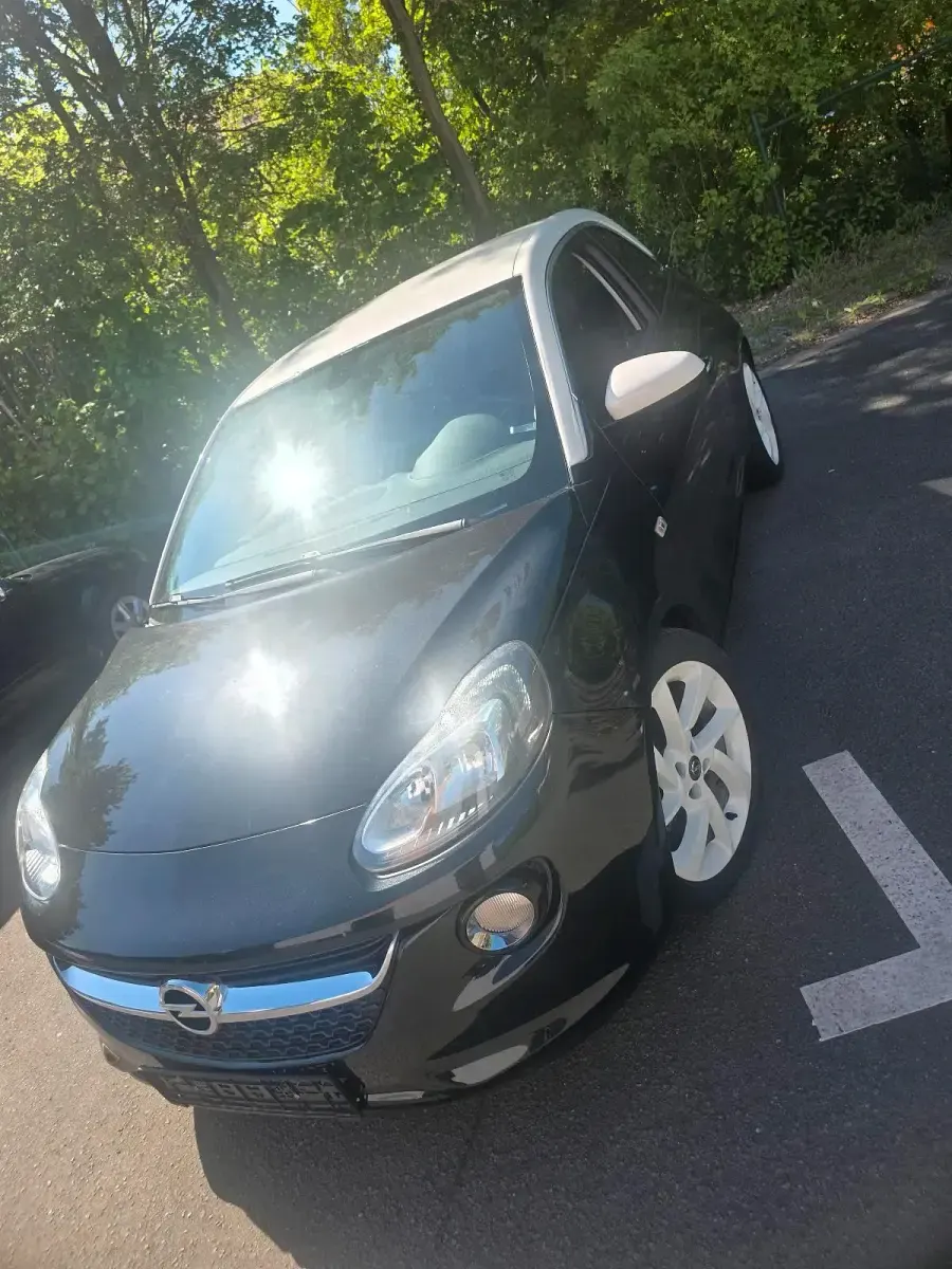 Gebraucht Opel Adam 101 PS (74 kW) 2013 Schwarz Kleinwagen