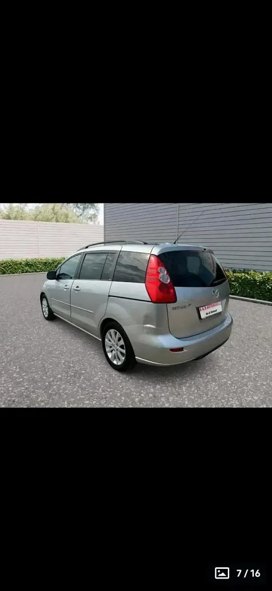 Gebraucht Mazda 5 110 PS (80 kW) 2006 Silber Van / Kleinbus