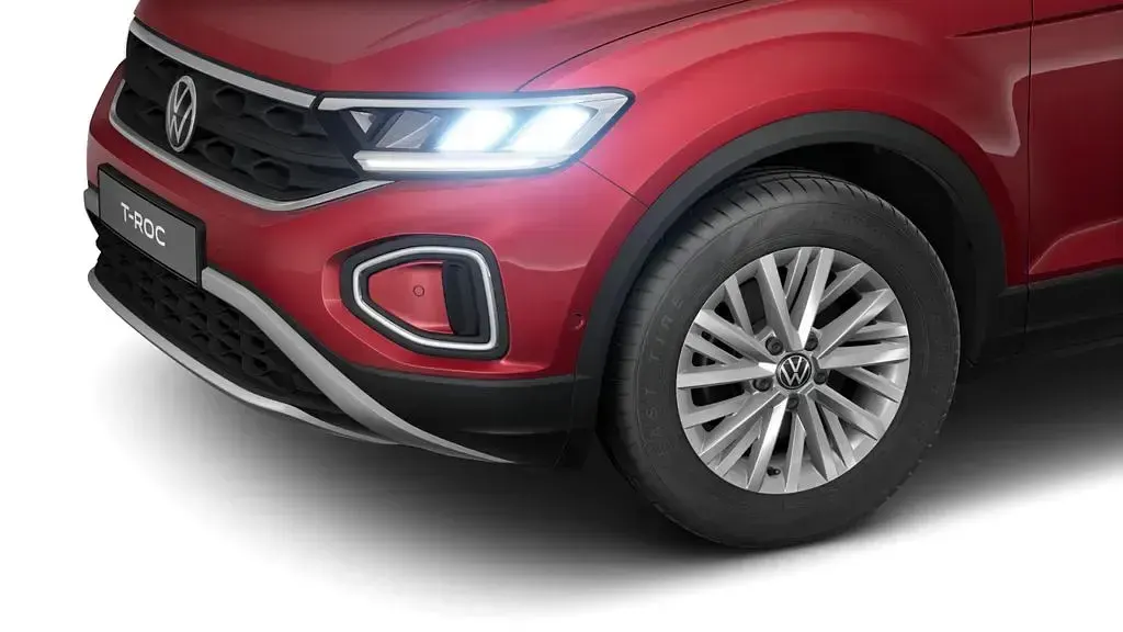 Gebraucht VW T-Roc Life 116 PS (85 kW) 2025 Rot SUV