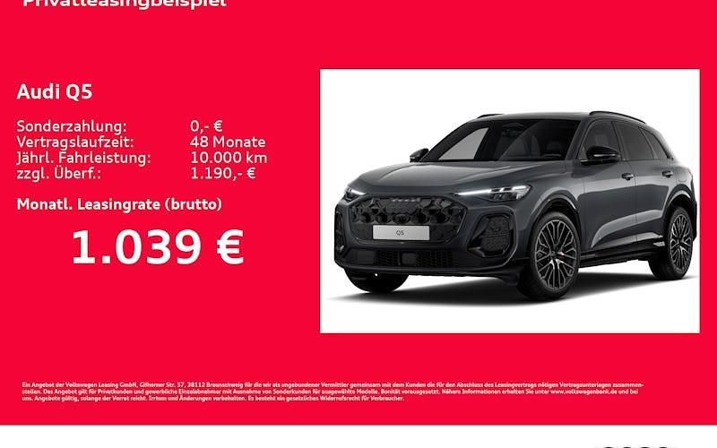 Neu Audi Q5 Ambiente 299 PS (219 kW) 2026 Grau SUV