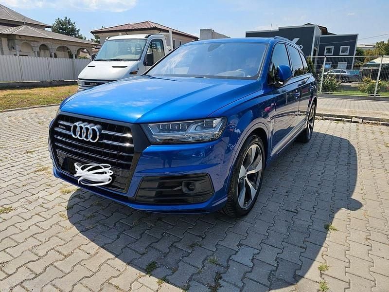 Blau Gebraucht 2017 Audi Q7 Sport SUV | 33.500 € (Superpreis) - Bild 1/4