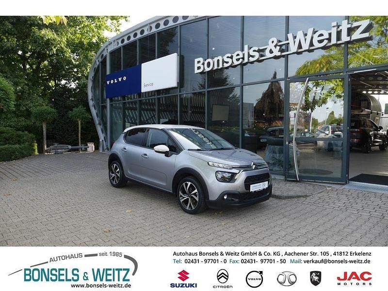 Grau metallic Gebraucht 2022 Citroën C3 PureTech Kleinwagen | 13.890 € (Fairer Preis) - Bild 1/4