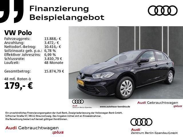 Schwarz Gebraucht 2023 VW Polo Life Kleinwagen | 13.888 € (Guter Preis) - Bild 1/1