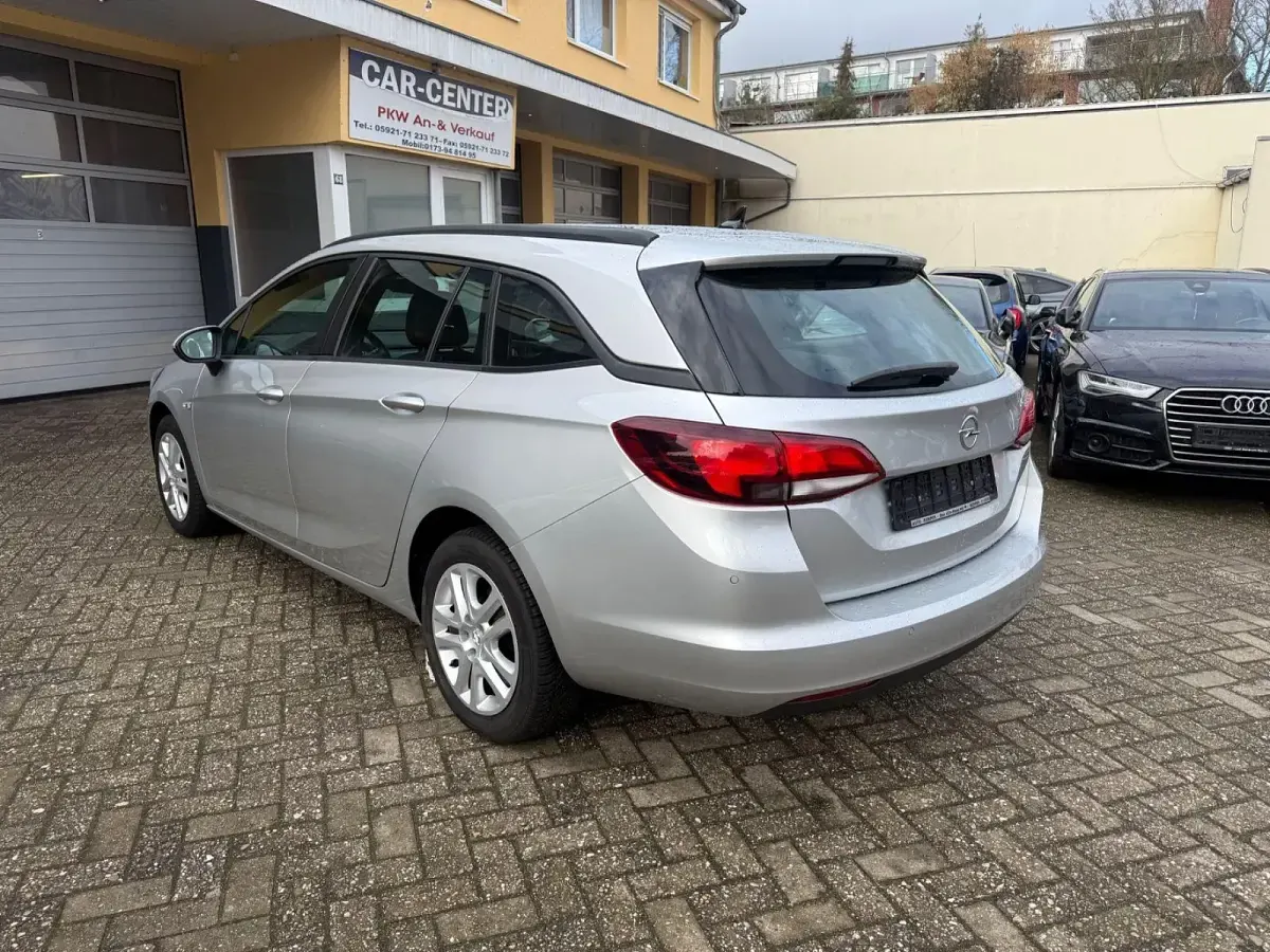 Gebraucht Opel Astra 110 PS (80 kW) 2019 Silber Kombi