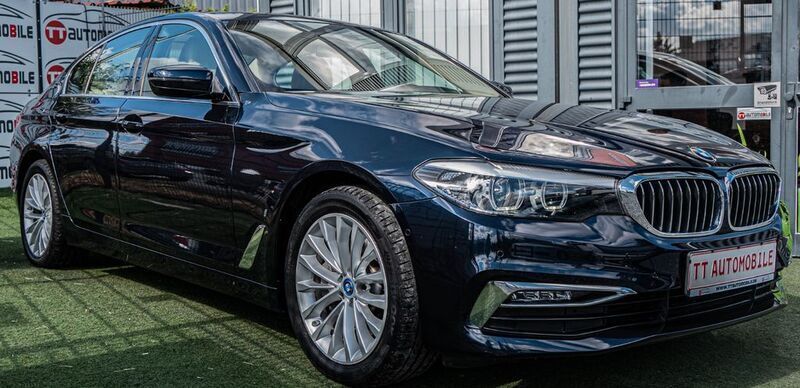 Blau Gebraucht 2018 BMW 530e Luxury Line Limousine | 24.999 € (Superpreis) - Bild 1/4