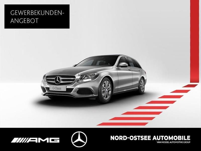 Palladiumsilber metallic Gebraucht 2014 Mercedes C250 Avantgarde Kombi | 13.490 € (Fairer Preis) - Bild 1/3