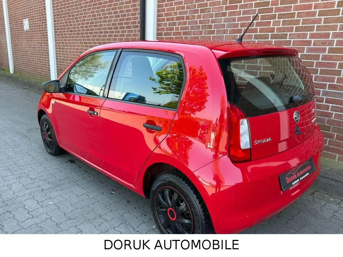 Gebraucht Skoda Citigo Active 60 PS (44 kW) 2015 Rot Kleinwagen