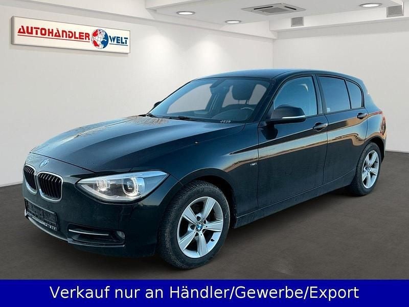 Schwarz Gebraucht 2011 BMW 120 Sport Line Kleinwagen | 8.999 € (Guter Preis) - Bild 1/3