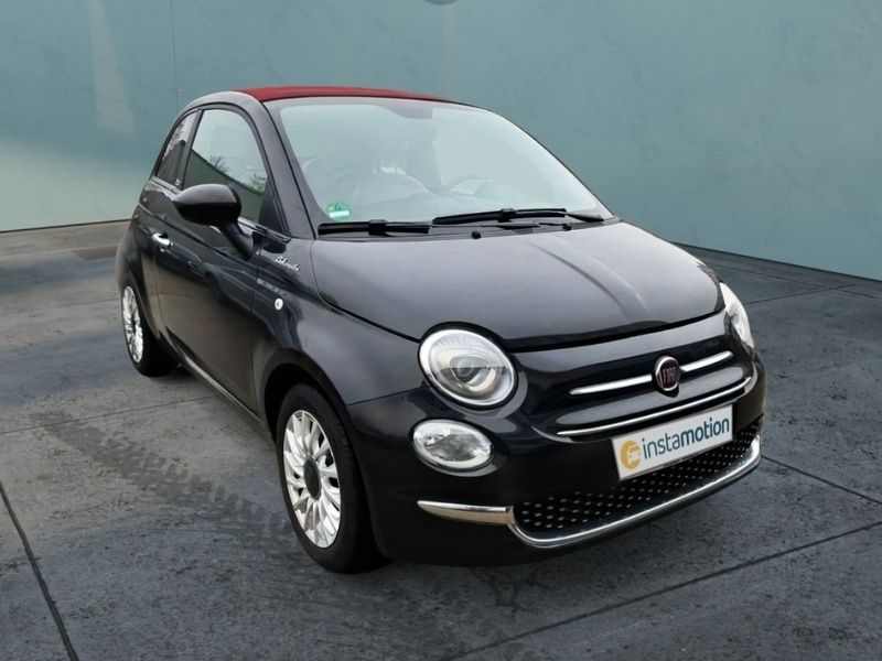Schwarz Gebraucht 2021 Fiat 500C Dolcevita Cabrio | 12.990 € (Fairer Preis) - Bild 1/3