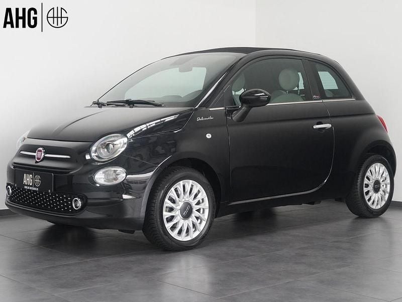 Schwarz Gebraucht 2022 Fiat 500C Dolcevita Cabrio | 13.850 € (Fairer Preis) - Bild 1/4