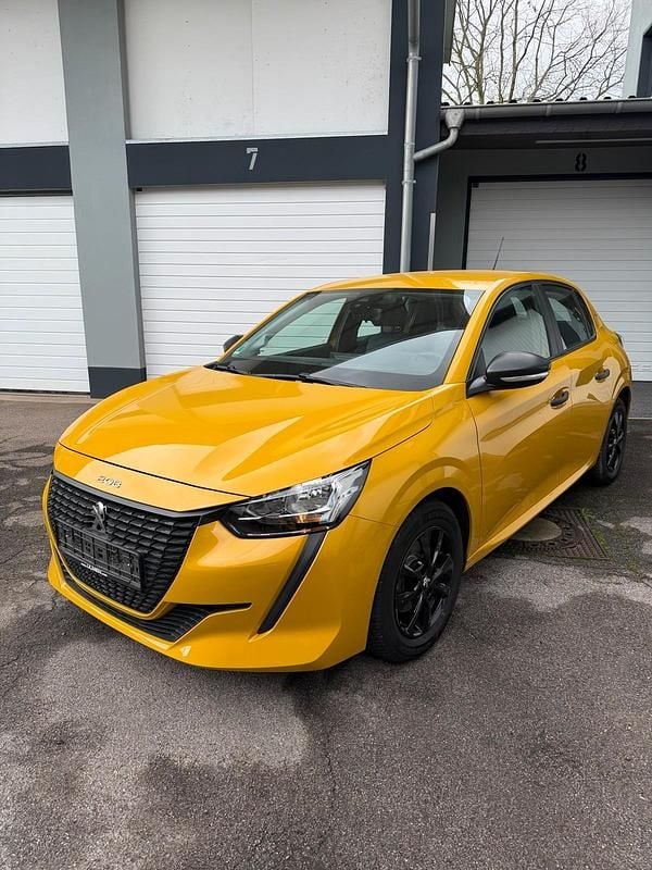 Gebraucht Peugeot 208 75 PS (55 kW) 2020 Gelb Kleinwagen