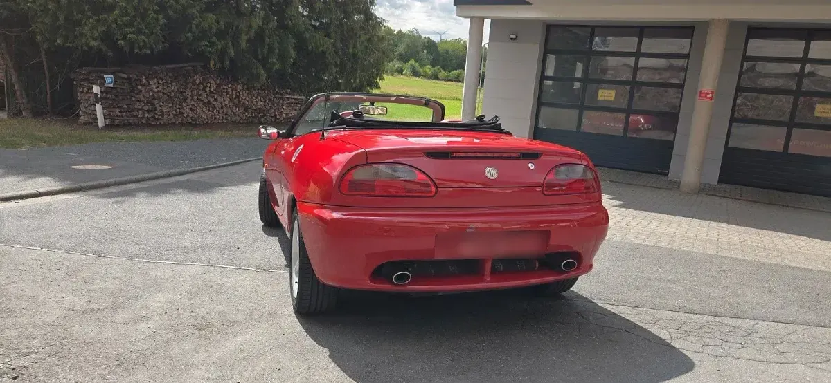 Gebraucht MG F 120 PS (88 kW) 1998 Rot Cabrio