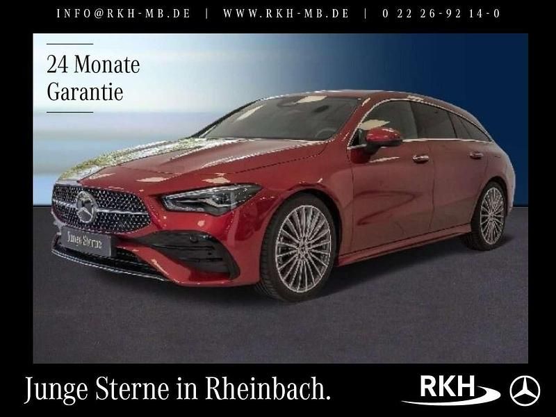Rot Gebraucht 2024 Mercedes CLA200 Shooting Brake AMG line Kombi | 34.950 € (Etwas zu teuer) - Bild 1/4