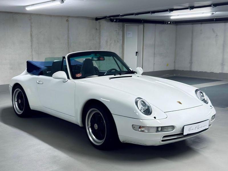 Weiß Gebraucht 1996 Porsche 911 Carrera Cabriolet Cabrio | 69.900 € (Superpreis) - Bild 1/4