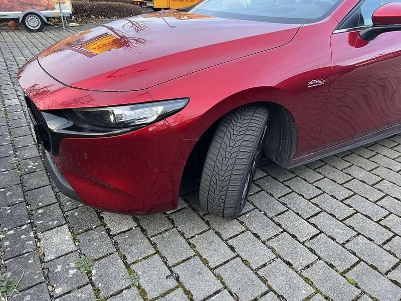 Gebraucht Mazda 3 Selection 122 PS (89 kW) 2021 Rot Kleinwagen