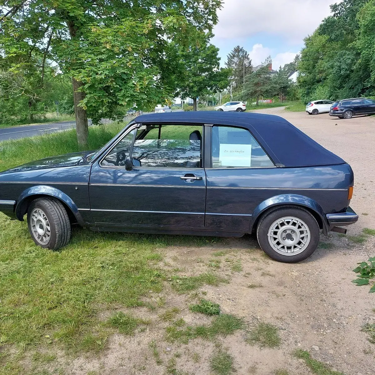 Gebraucht VW Golf Cabriolet 90 PS (66 kW) 1984 Blau Cabrio