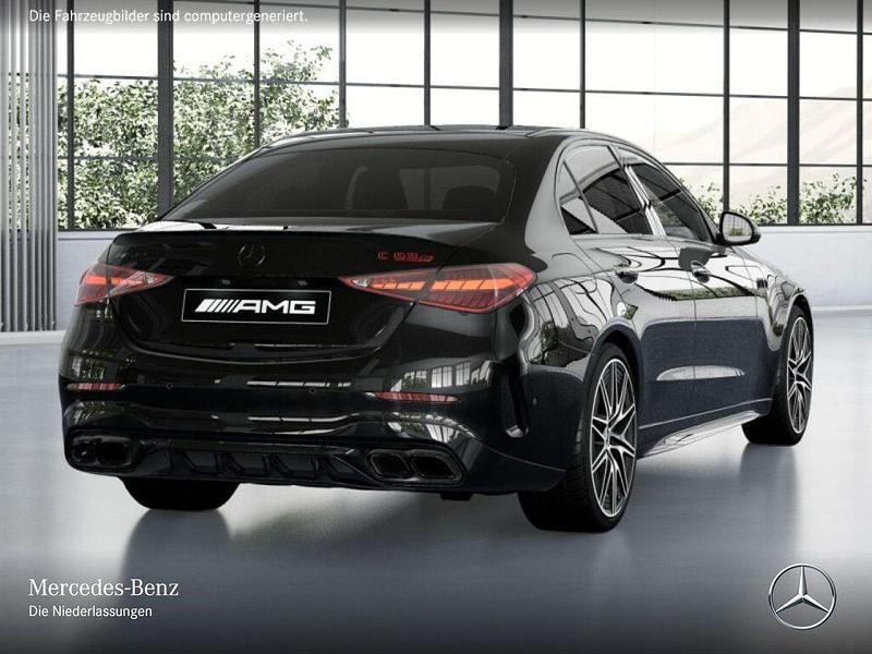 Gebraucht Mercedes C63S AMG AMG 476 PS (350 kW) 2024 Obsidianschwarz Limousine