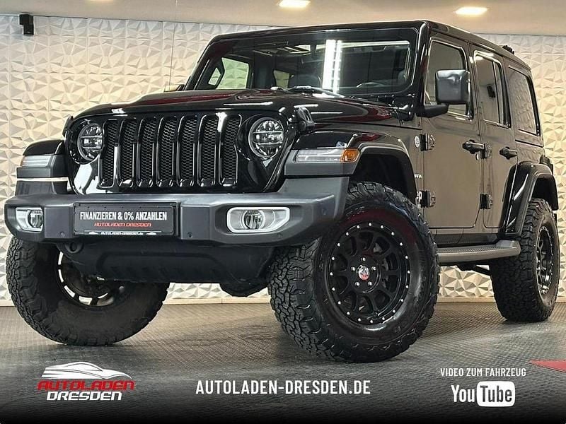 Gebraucht Jeep Wrangler Sahara 200 PS (147 kW) 2019 Schwarz SUV