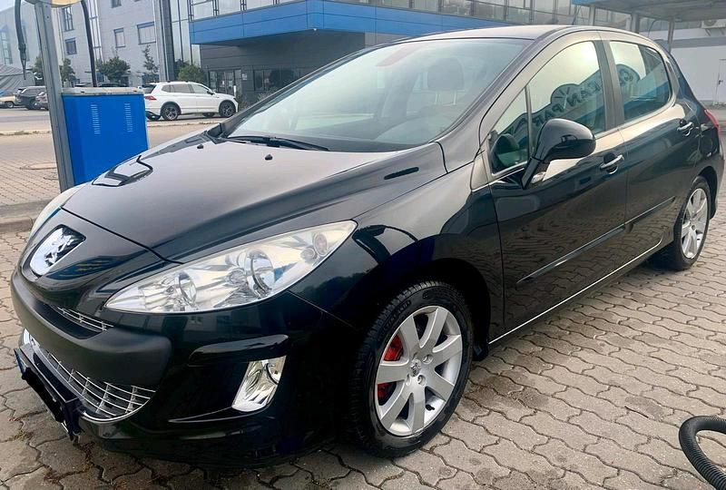 Schwarz Gebraucht 2007 Peugeot 308 Limousine | 3.900 € (Teuer) - Bild 1/4
