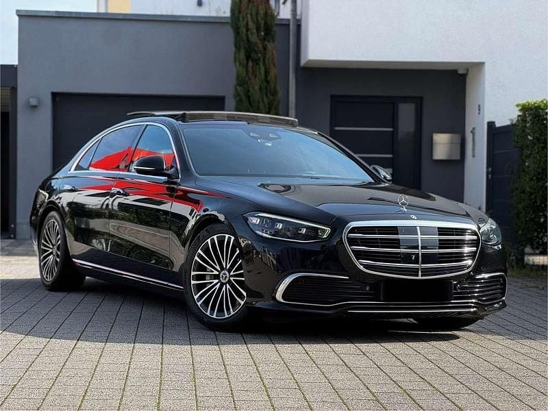 Schwarz Gebraucht 2021 Mercedes S350 Limousine | 59.999 € (Superpreis) - Bild 1/4
