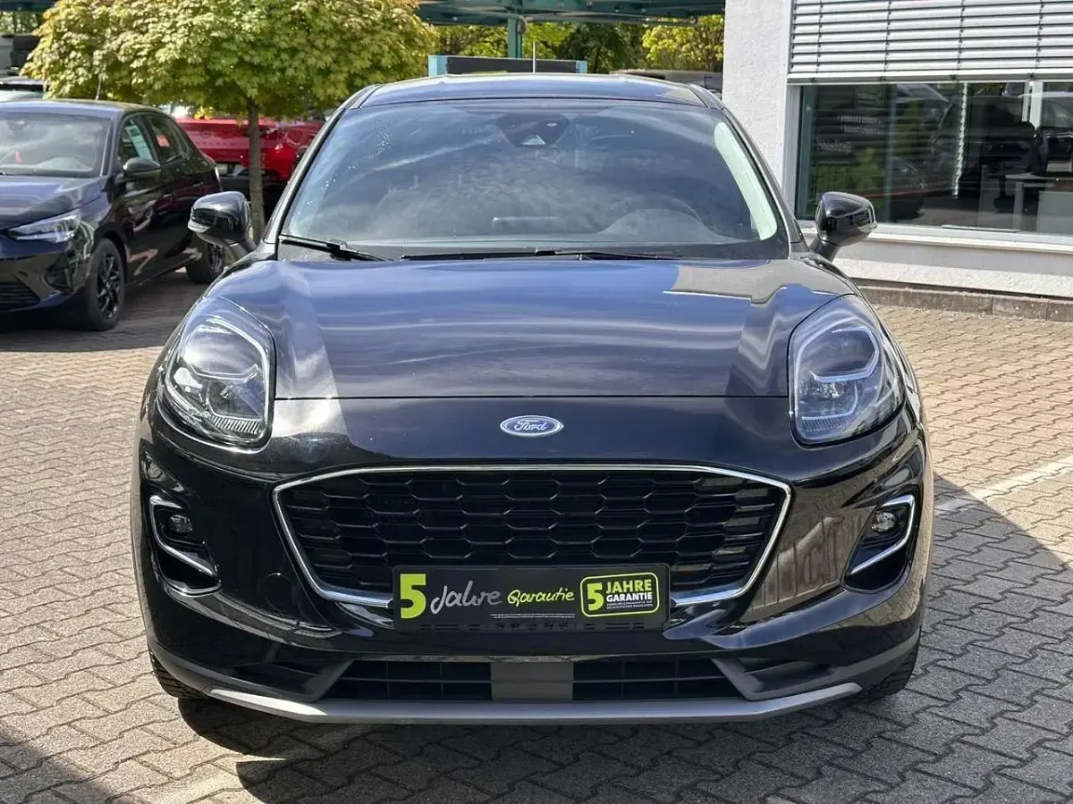 Gebraucht Ford Puma Titanium 125 PS (91 kW) 2022 Obsidianschwarz metallic SUV