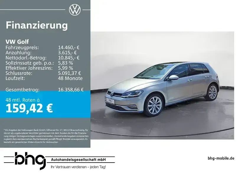 Gebraucht VW Golf VII Highline 150 PS (110 kW) 2017 Limousine
