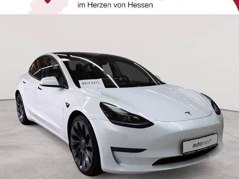 Gebraucht Tesla Model 3 Performance 377 kW (513 PS) 2021 Pearl white multicoat Limousine