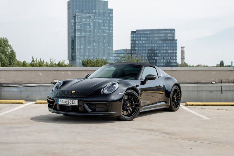 Schwarz Gebraucht 2023 Porsche 911 Targa 4 Cabrio | 185.990 € (Teuer) - Bild 1/4