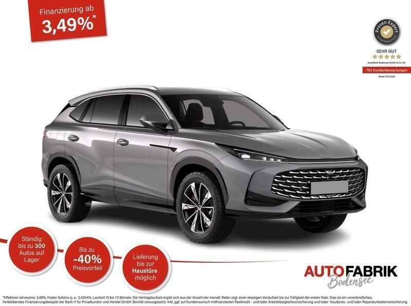 Pebble black metallic Neu 2025 MG HS Comfort SUV | 24.979 € (Superpreis) - Bild 1/4