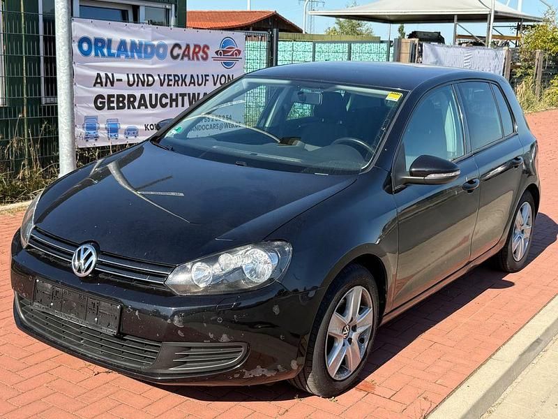 Schwarz Gebraucht 2009 VW Golf VI Comfortline Limousine | 4.100 € (Guter Preis) - Bild 1/4