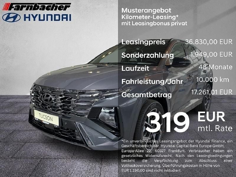 Ecotronic grey / mic Gebraucht 2024 Hyundai Tucson N Line SUV | 38.990 € (Etwas zu teuer) - Bild 1/4