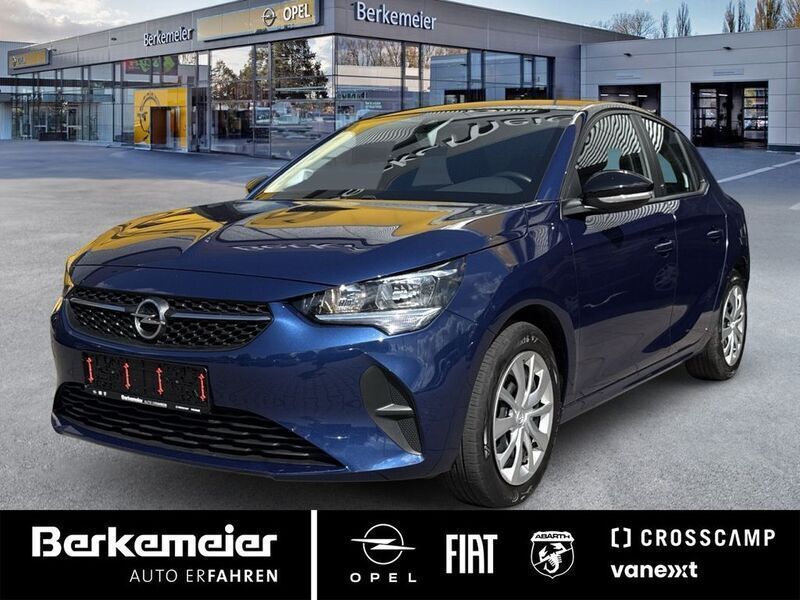 Blau Gebraucht 2021 Opel Corsa-e Edition Kleinwagen | 13.925 € (Superpreis) - Bild 1/4